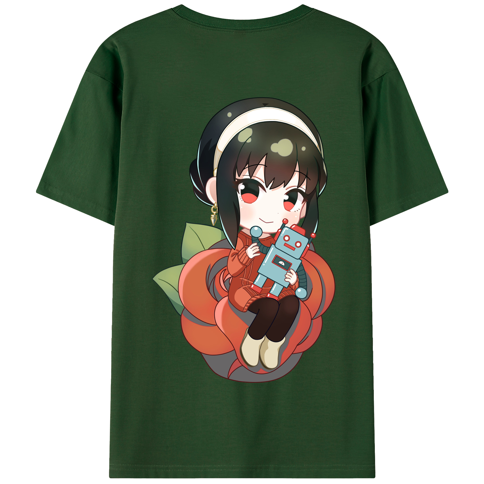 （画像用） SPY×FAMILY间谍家家酒 綿100％半袖Tシャツ（背面プリント）